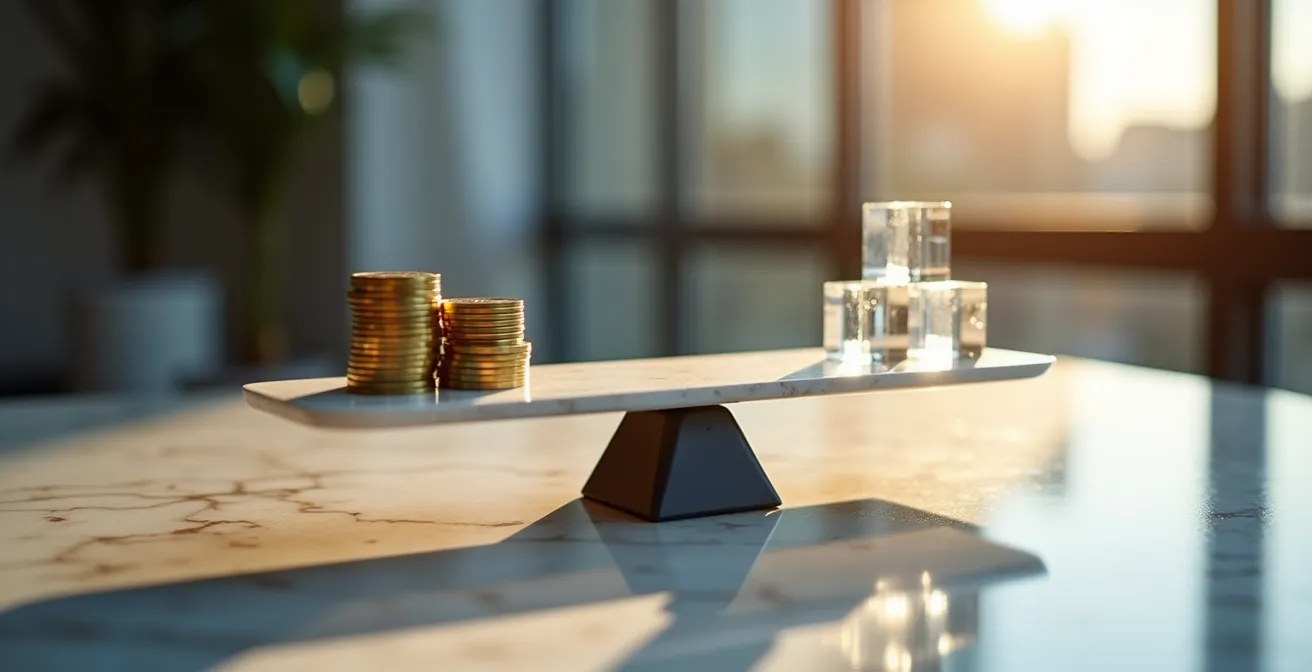 Schéma de répartition du capital d'une startup avant et après investissement, montrant la dilution.