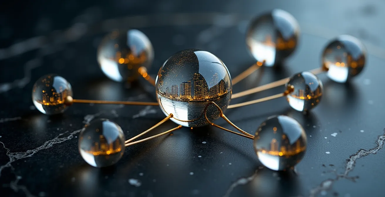 Visualisation des réseaux d'investisseurs à travers les principaux centres économiques suisses